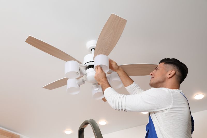 Ceiling Fan Mounting in Kansas City, KS